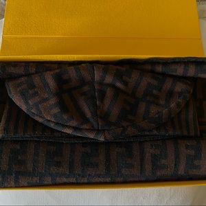 Fendi Beanie and Scarf Set
